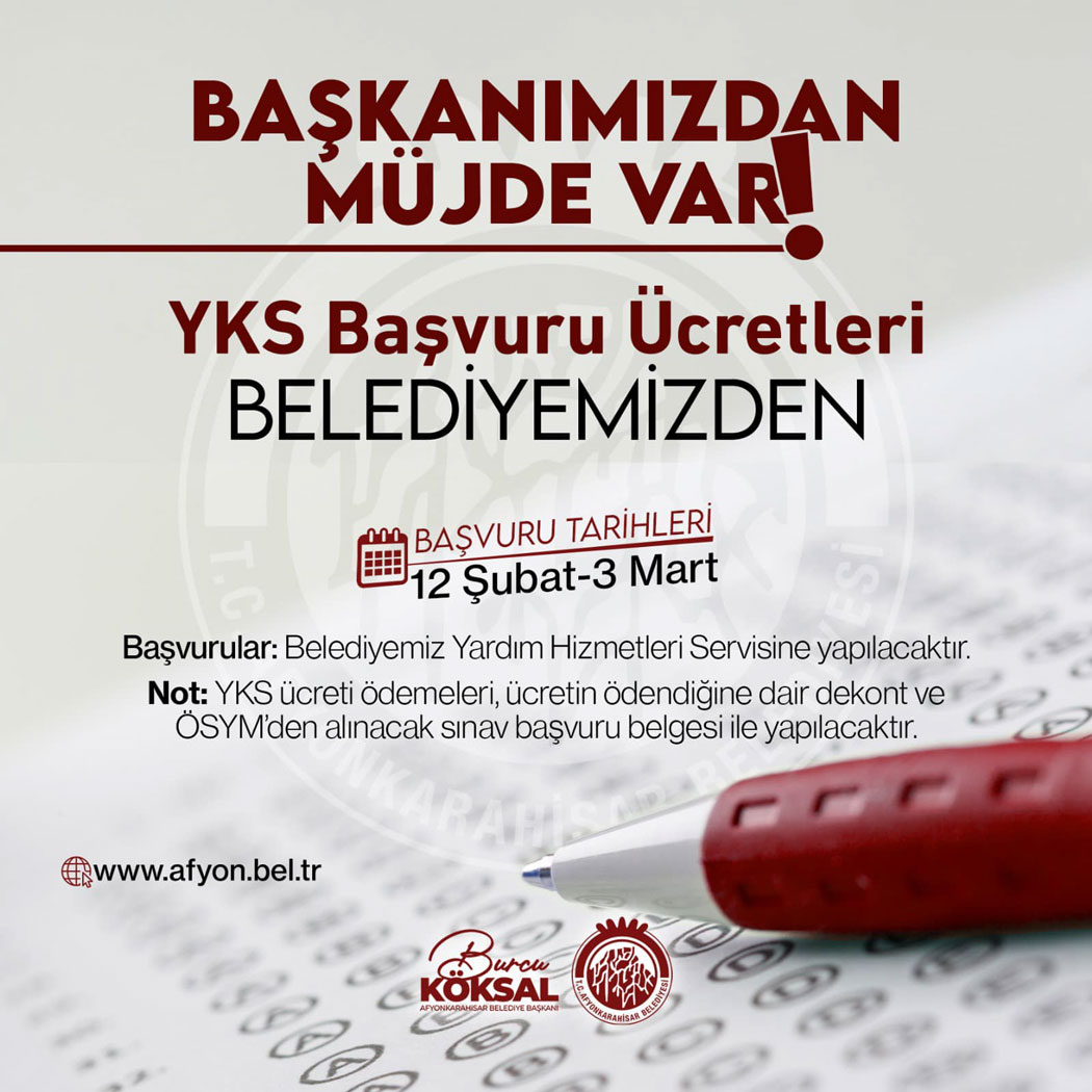 Afyon Yks Destek