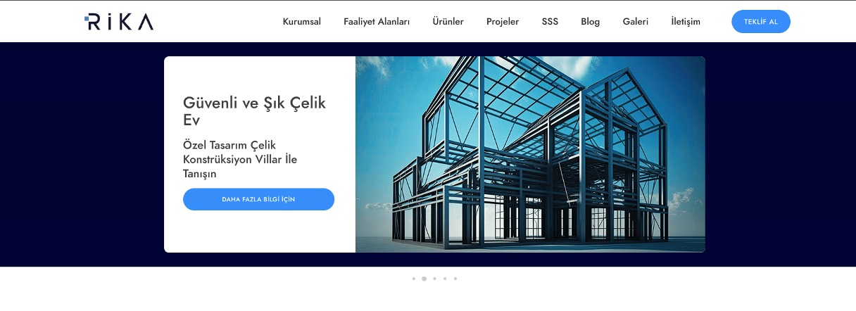 Celik Ev Modelleri