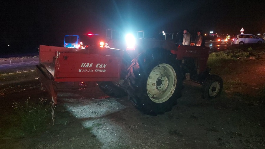 Afyon Traktor Kazasi