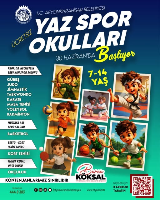 Afyon Yaz Spor Okulu-1