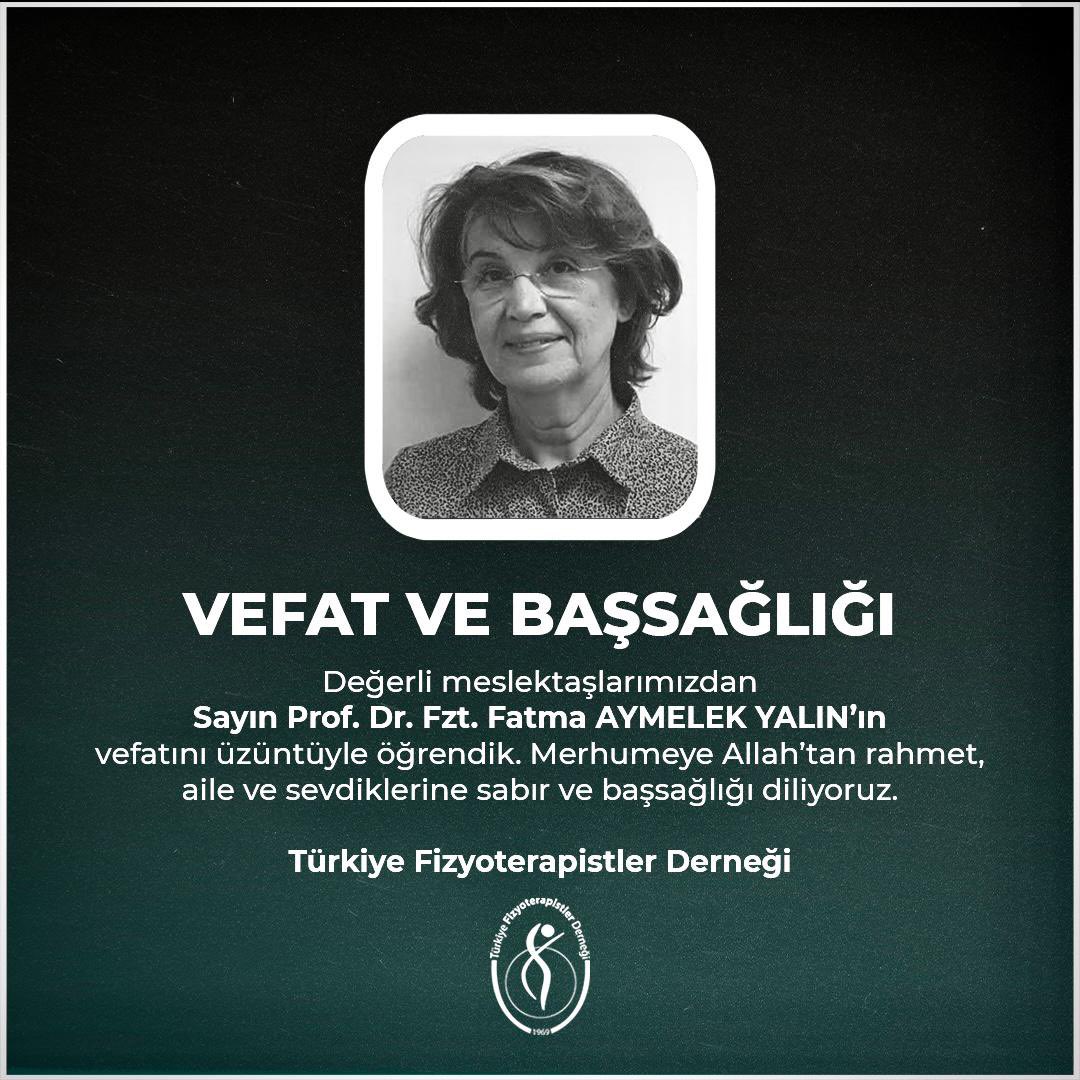 Prof Fatma Aymergen Yalin