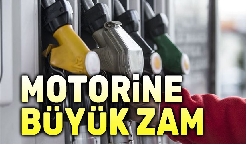 Motorine 6.50 TL zam geliyor!..
