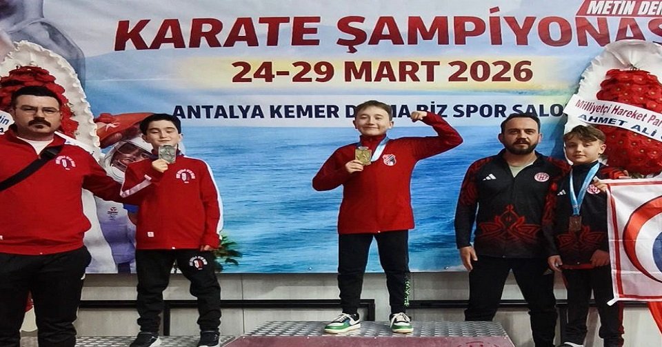 Afyonlu genç karateciler Türkiye arenasında parladı
