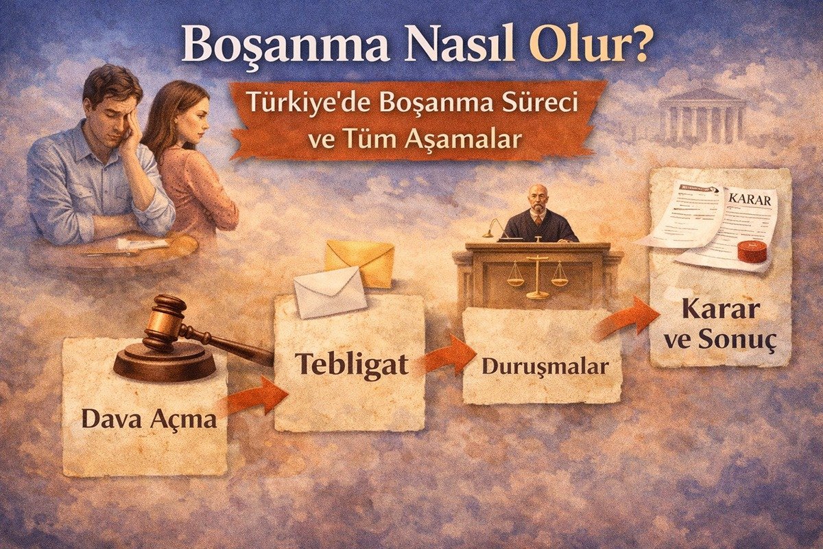 Boşanma Nasıl Olur? Türkiye’de Boşanma Süreci ve Tüm Aşamalar
