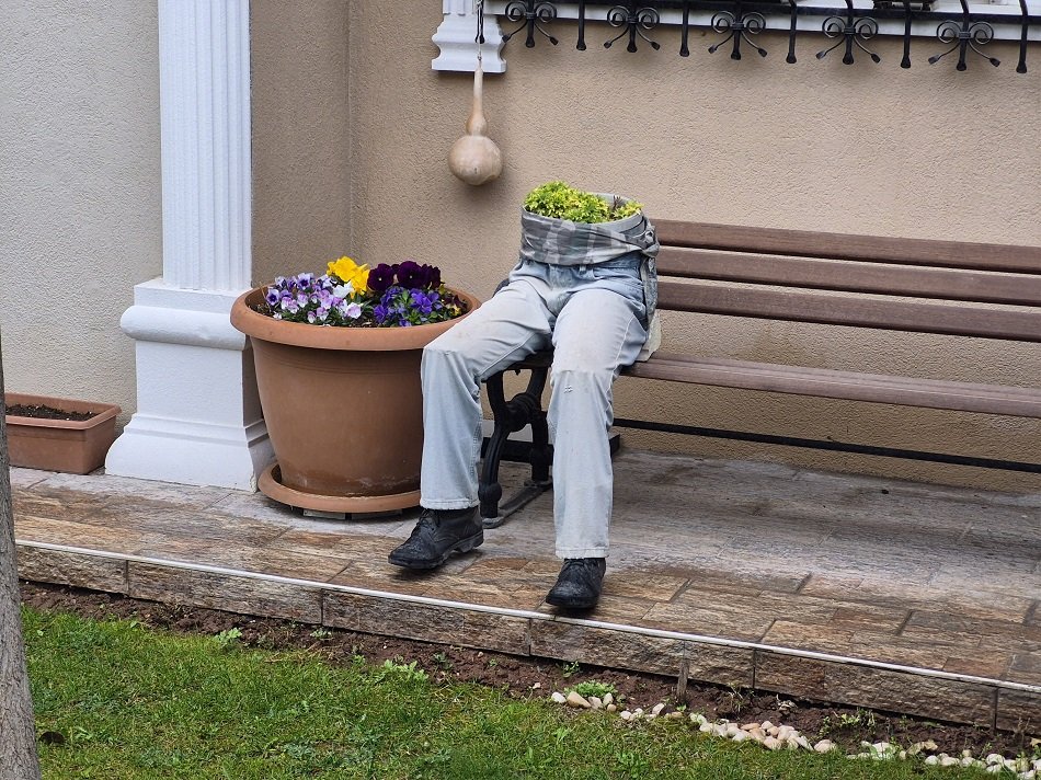 Ürkütücü bahçe tasarımı!..