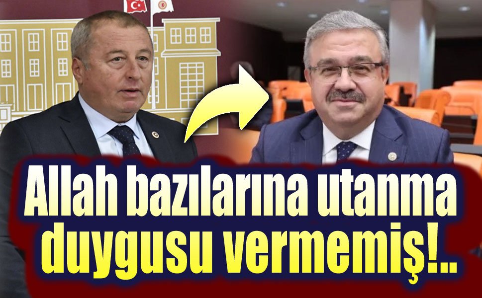 Allah utanma duygusu vermemiş!..