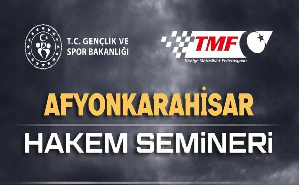 Motor Sporları Aday Hakem Semineri Afyon’da düzenlenecek