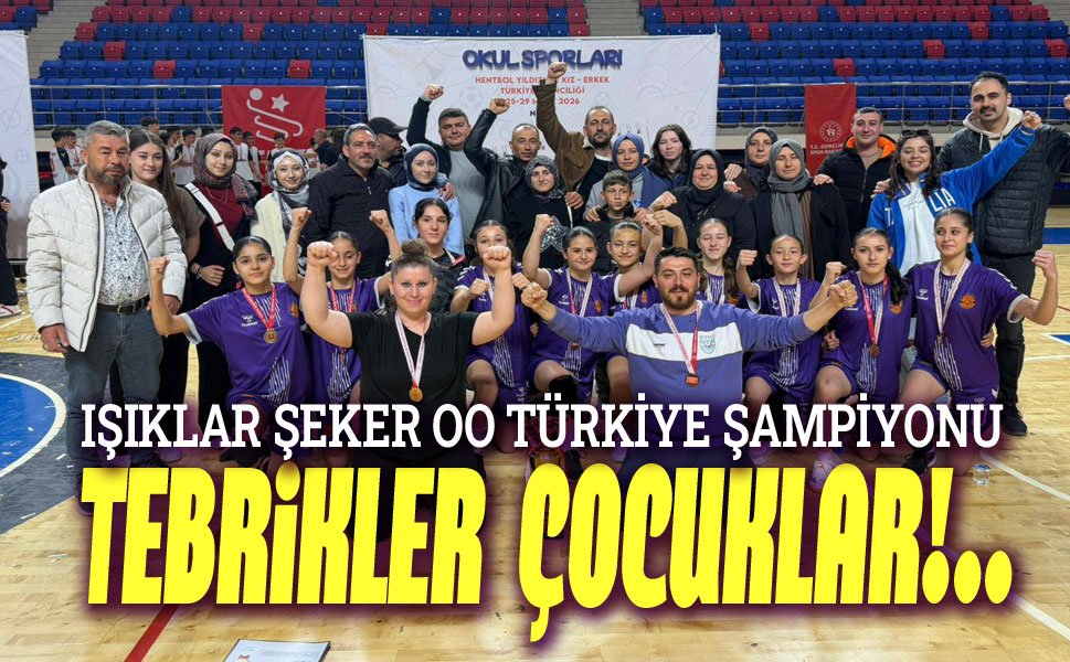 Işıklar Şeker OO, Türkiye Şampiyonu oldu