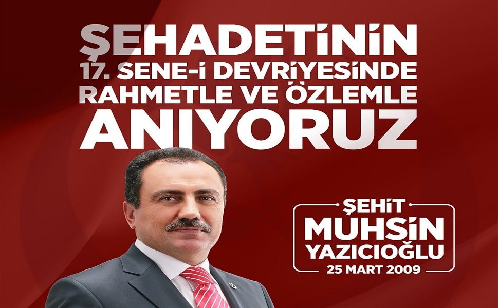 Muhsin Yazıcıoğlu rahmetle yad ediliyor