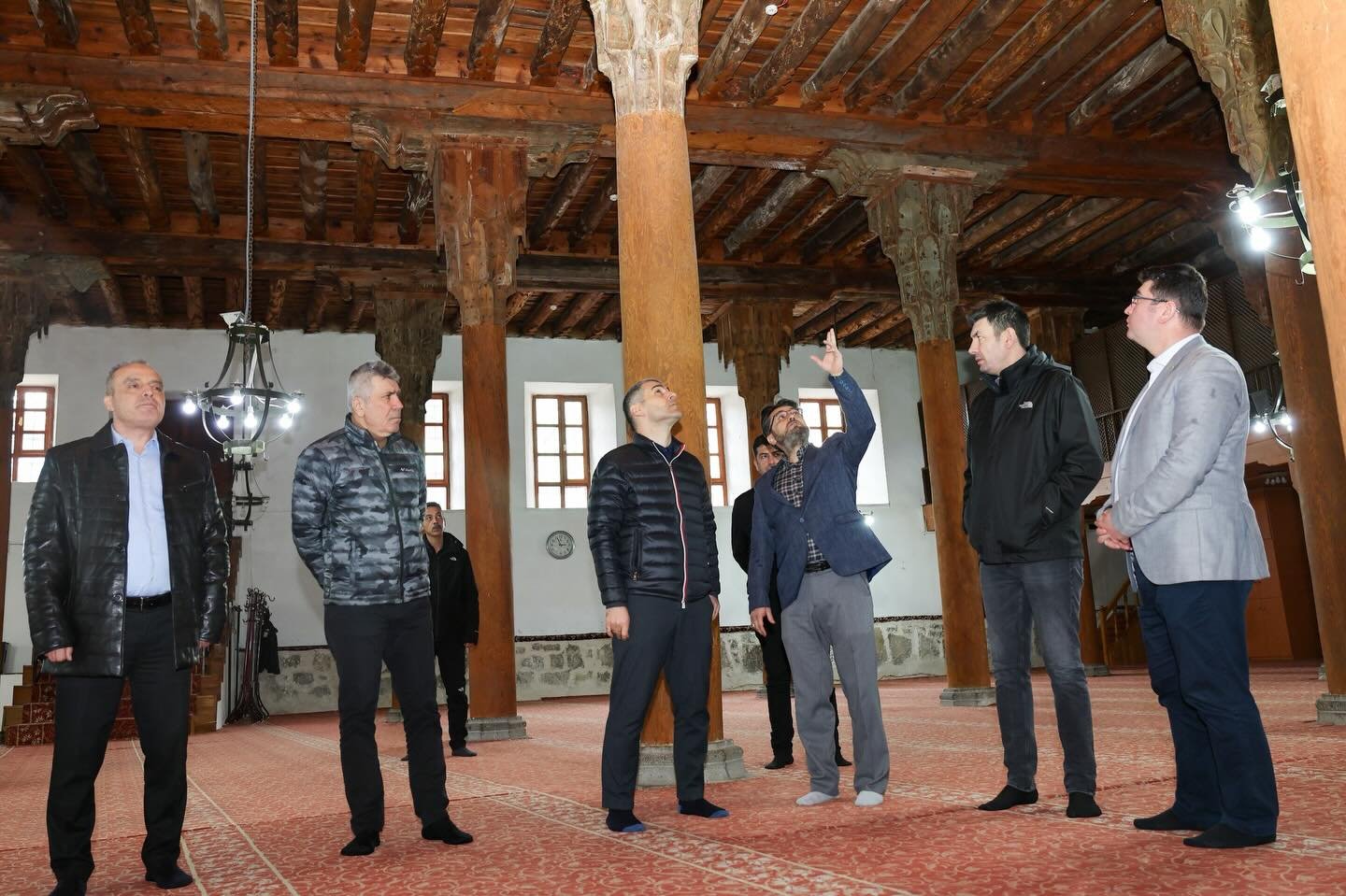 Vali Naci Aktaş, Afyon'un tarihi mekanlarını inceledi