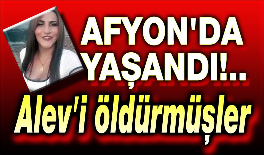 Afyon'da yaşandı: İnntihar dendi, cinnayet çıktı!..