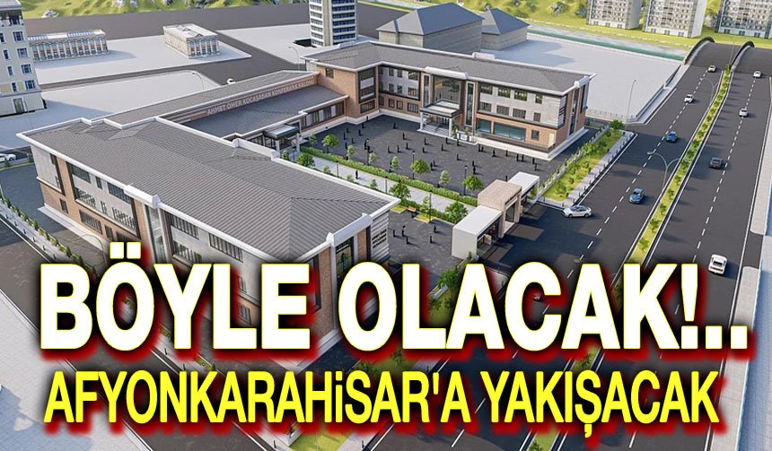 Ahmet-Ömer Kocaşaban Fen Lisesi böyle olacak!..