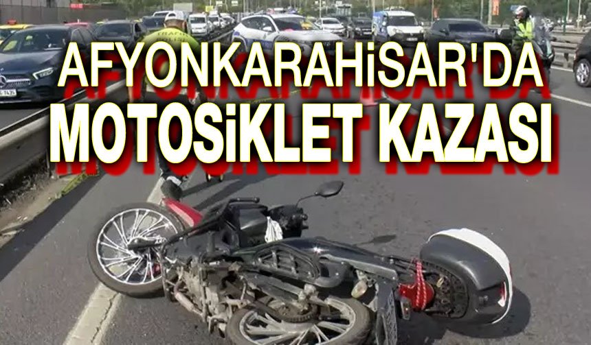 Motosikletle otomobil çarpıştı, 1 kişi öldü