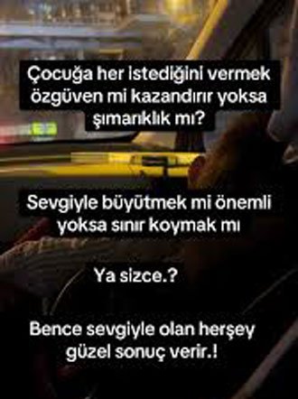 Sevgiyle Yetiştirmek (1)