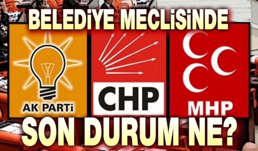 Afyonkarahisar Belediye Meclisinde son durum!..