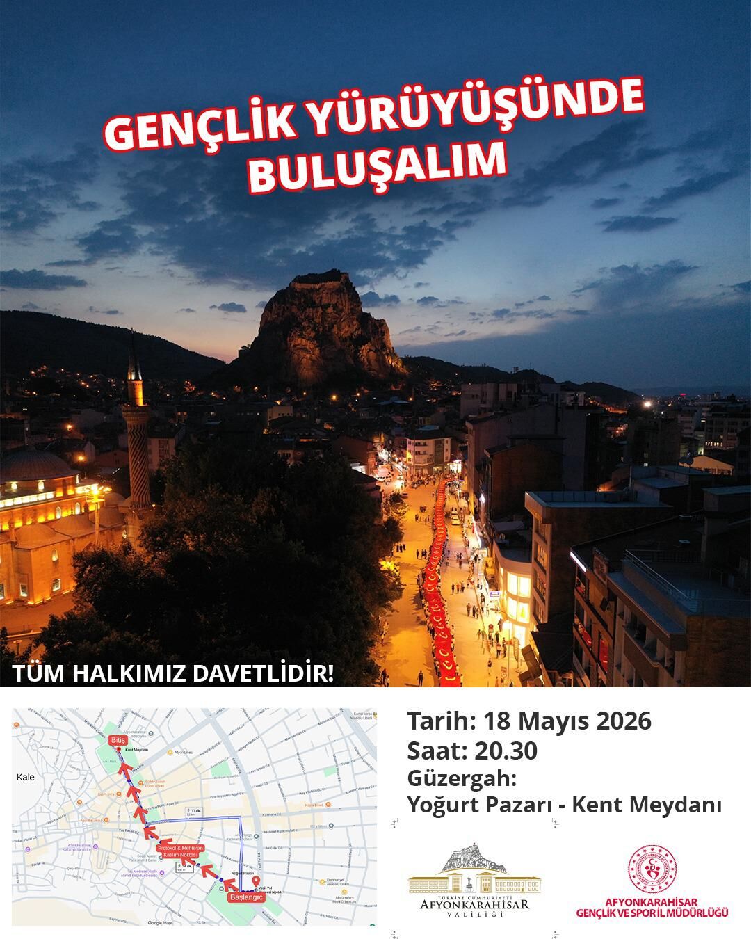 Afyon Genclik Yuruyusu-1