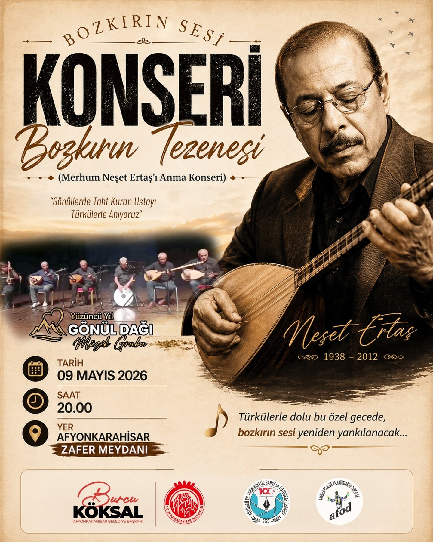 Afyon Konser Neset Ertas