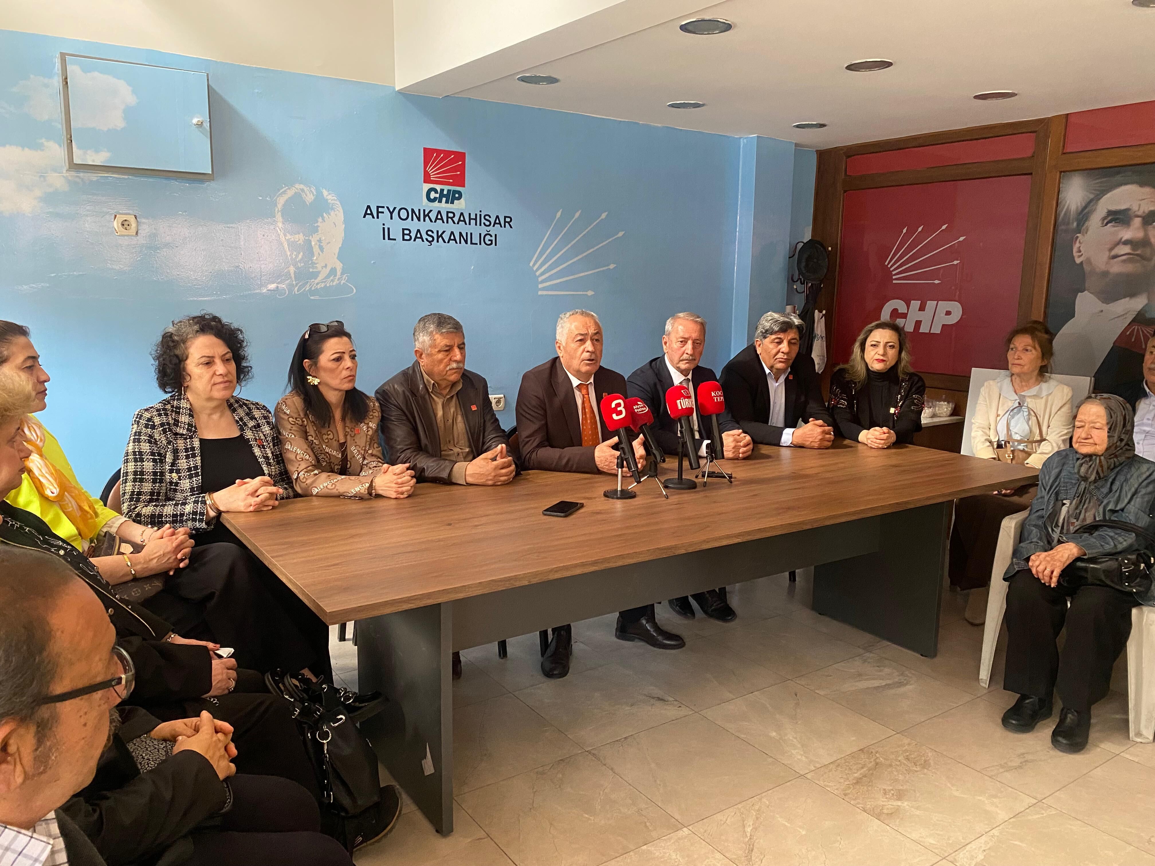 Chp Afyon İl Başkanlığı’nda Bayramlaşma (3)
