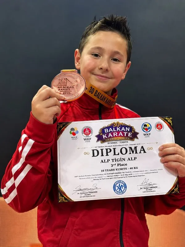 30. Balkan Çocuklar Karate Şampiyonası'nda Afyon’un Gururu 2
