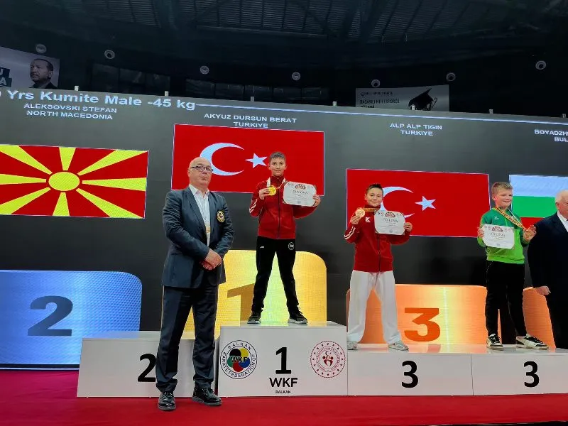 30. Balkan Çocuklar Karate Şampiyonası'nda Afyon’un Gururu 5