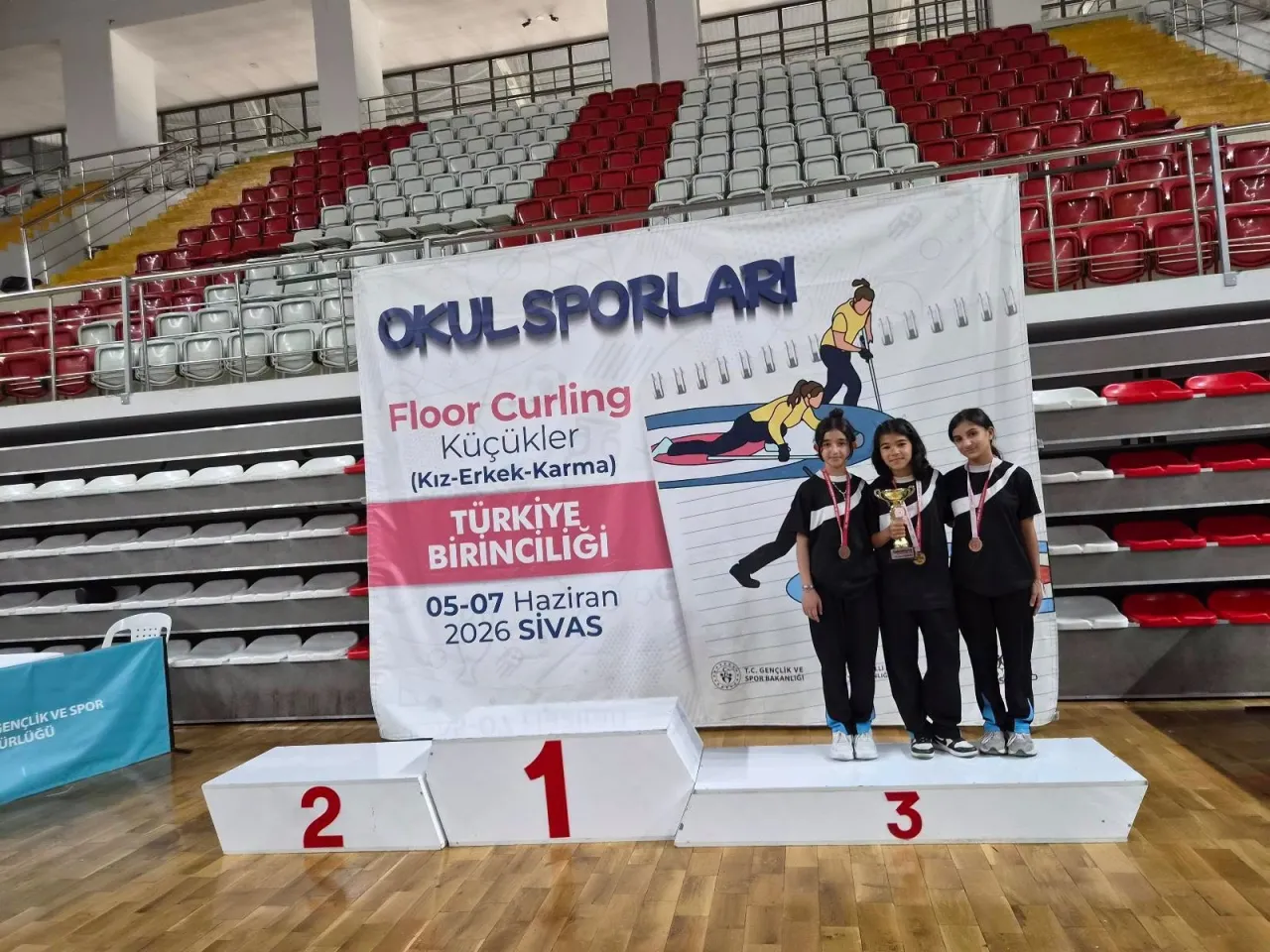 Afyon Floor Curling’de Türkiye Üçüncüsü Oldu 2