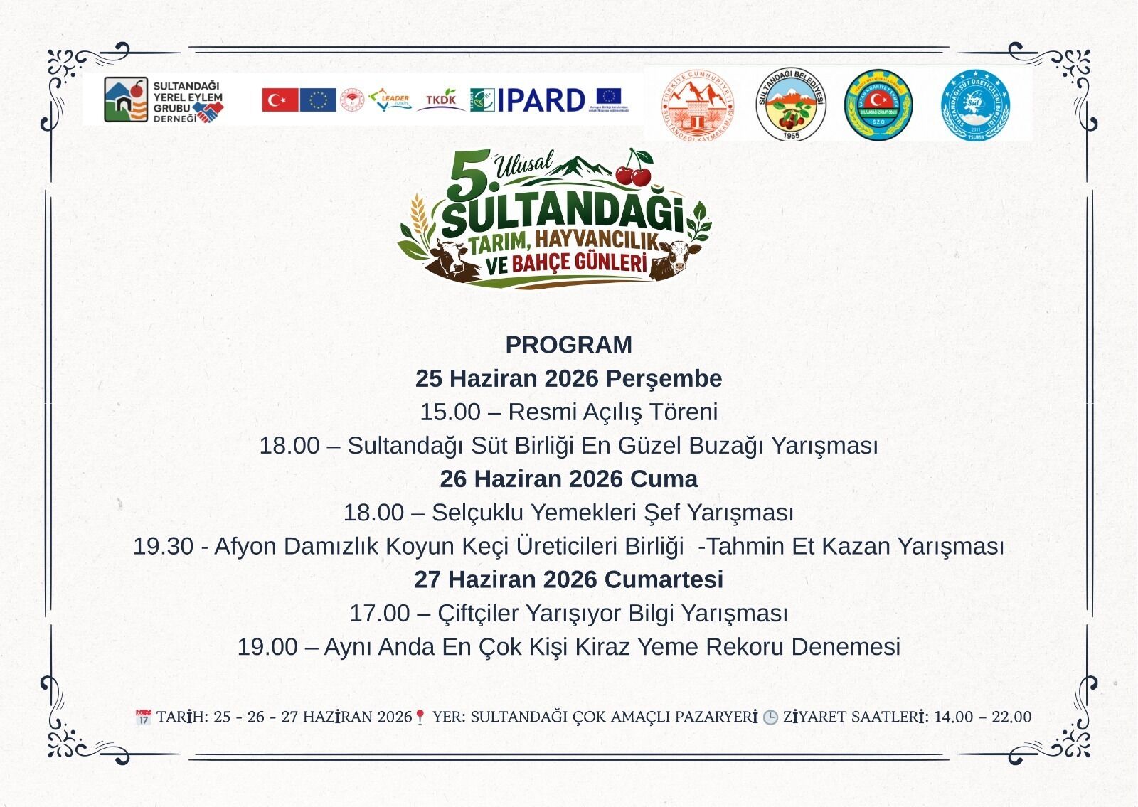 Afyon Sultandagi Fuar