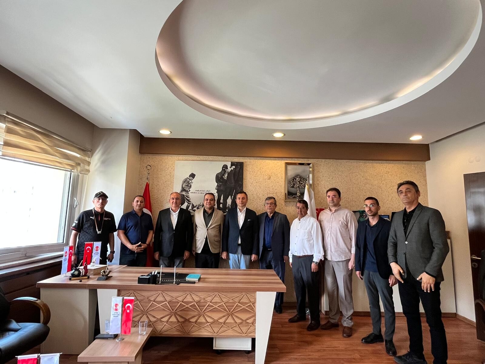 Agc'den Blok Mermer Fuarına Tam Destek
