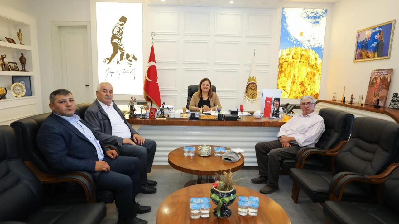 Başkan Köksal, Ziraat Odası Başkanlarıyla Tarım Ve Üretimi Görüştü 1