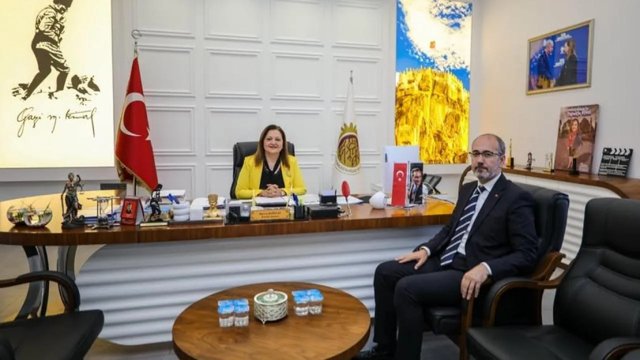 Başkan Köksal'dan İl Sağlık Müdürü Öztürk'e Ziyaret 1