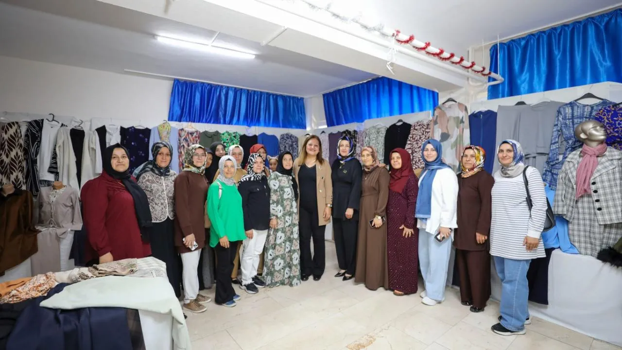 Başkan Köksal’dan Kadın Kursiyerlere Tam Destek 1