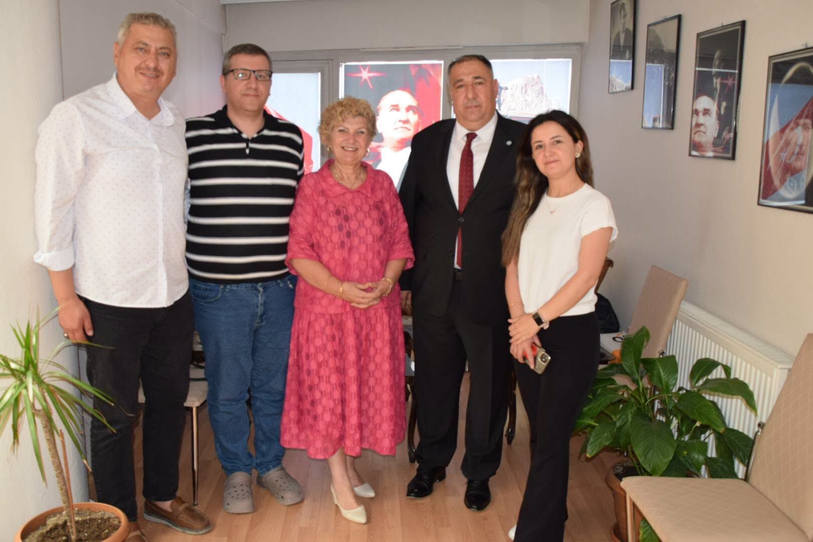 Başkan Mısırlıoğlu'ndan Yerel Basına Ziyaret (3)