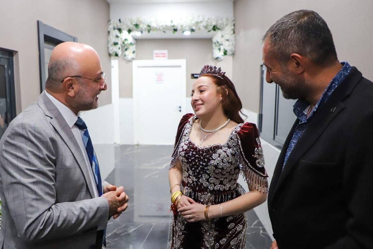 Başkan Şahin, Şehit Kızı’nın Düğün Törenine Katıldı (1)