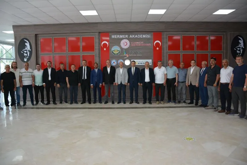 Mhp Heyeti Mermerciler Derneğiyle Bir Araya Geldi 2