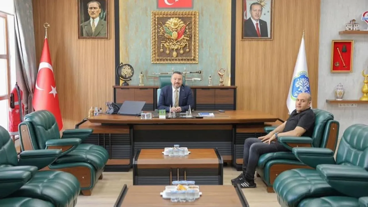 Müdür Araz’dan Başkan Öztaş’a Ziyaret