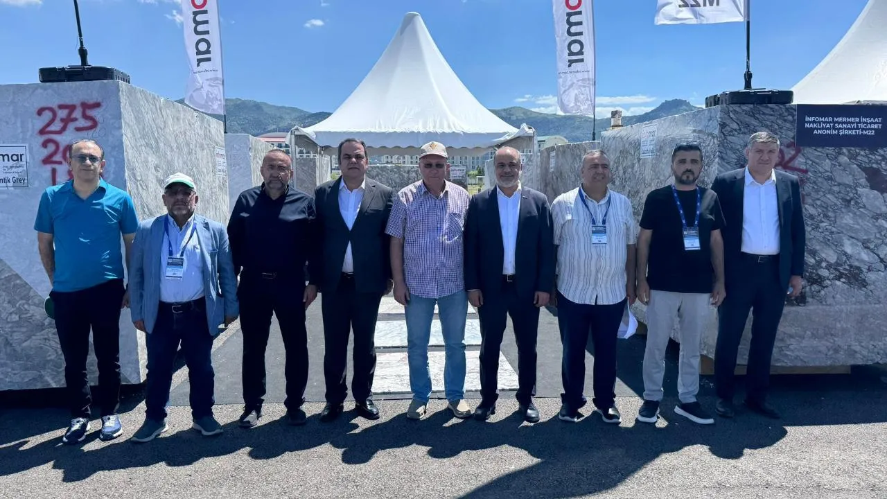 Müsi̇ad Heyetinden Blok Mermer Fuarı'nda Ziyaret 1