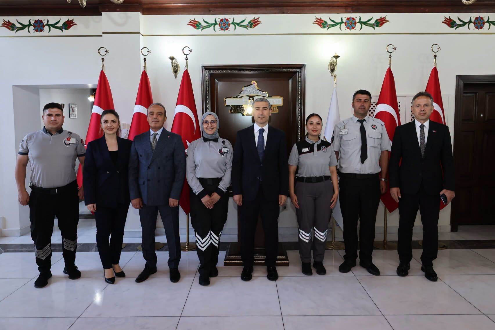 Özel Güvenlik Personeli Emniyetle Omuz Omuza (1)