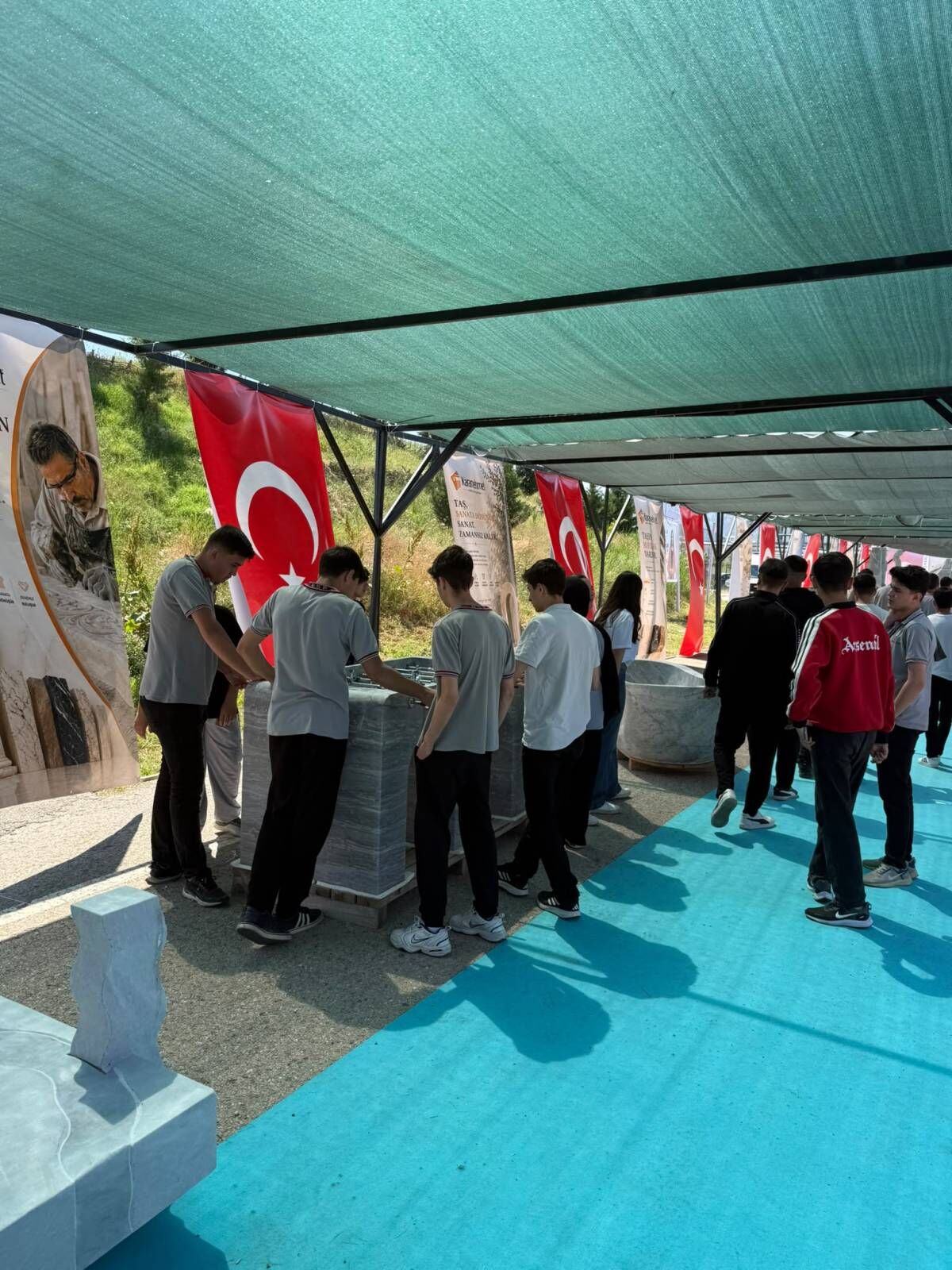 Rsp Öğrencileri Blok Mermer Fuarında 2