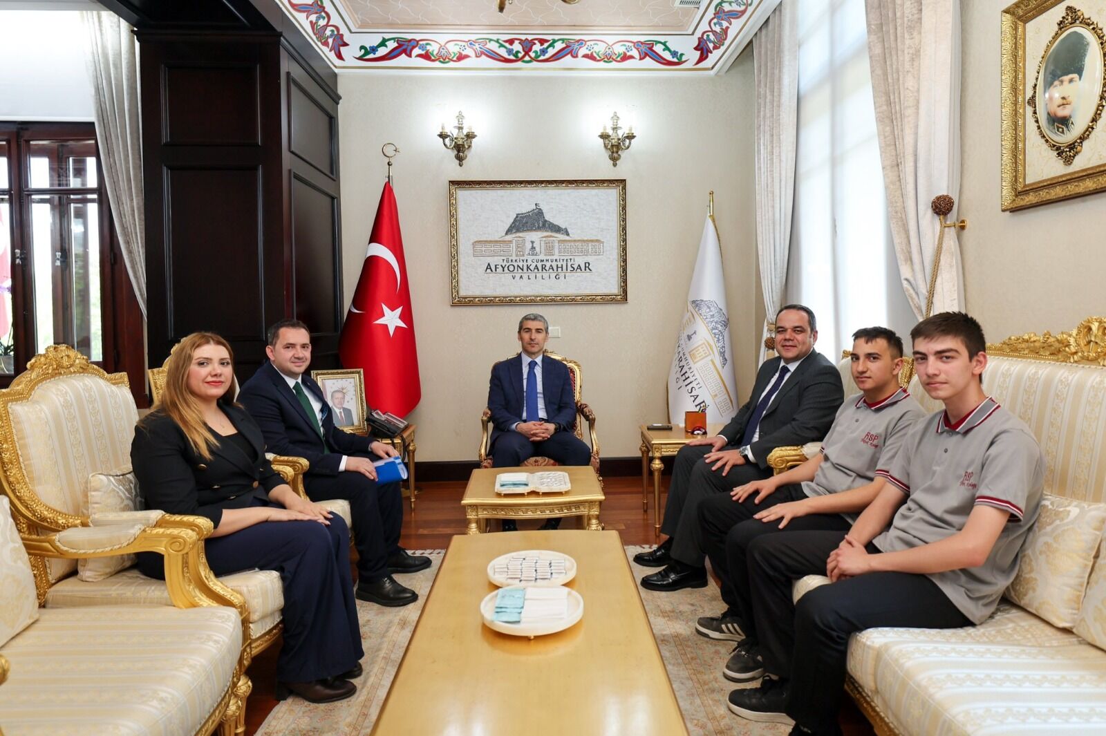 Şampiyon Koleje Vali Aktaş’tan Tebrik 1