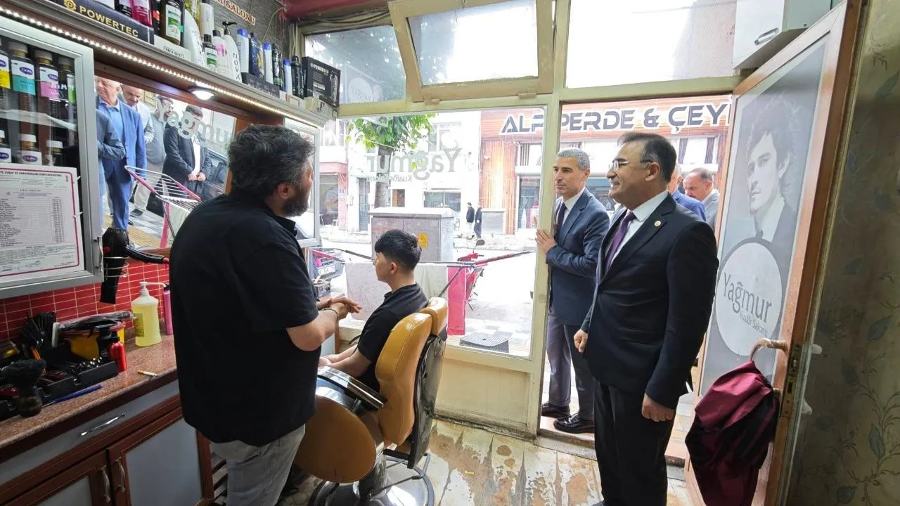 Vali Aktaş Mecidiye Esnafının Taleplerini Dinledi 1
