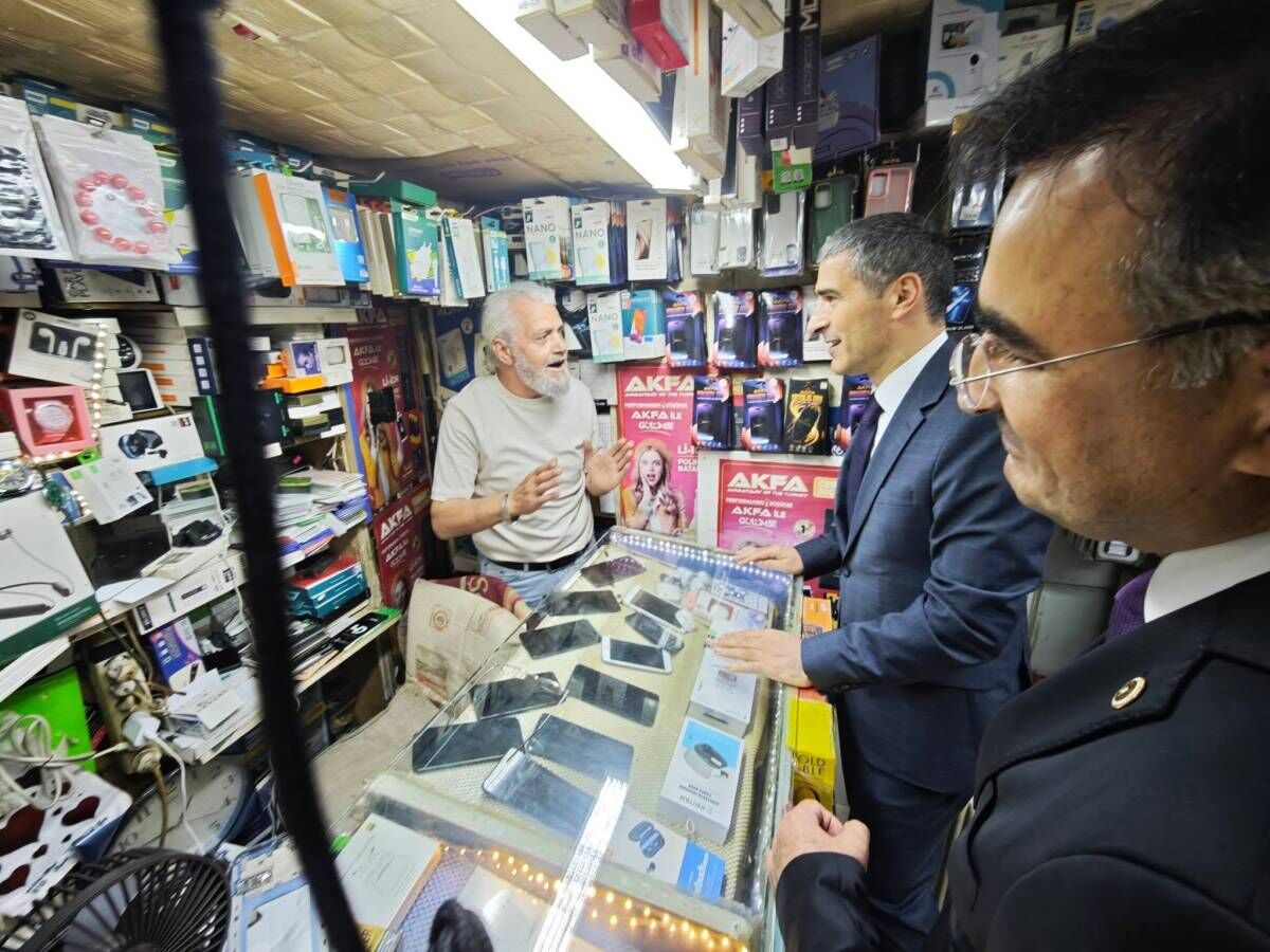 Vali Aktaş Mecidiye Esnafının Taleplerini Dinledi 2