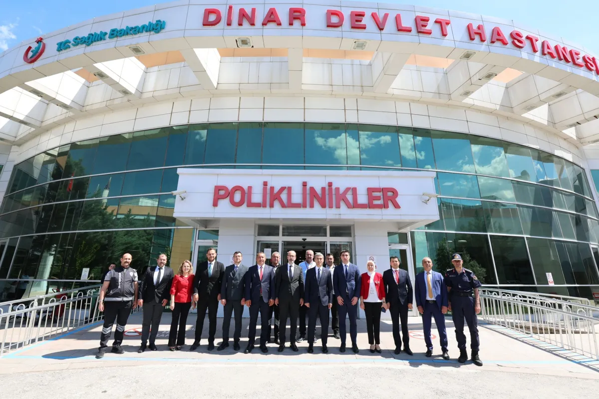Vali Aktaş’tan Dinar’a Kapsamlı Ziyaret 9