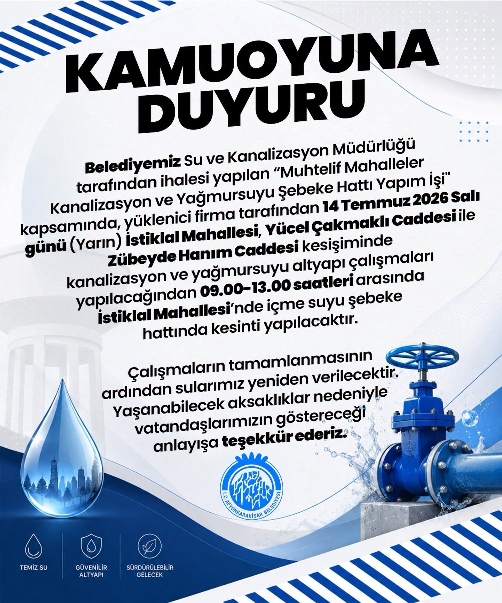Afyo Belediye Haber