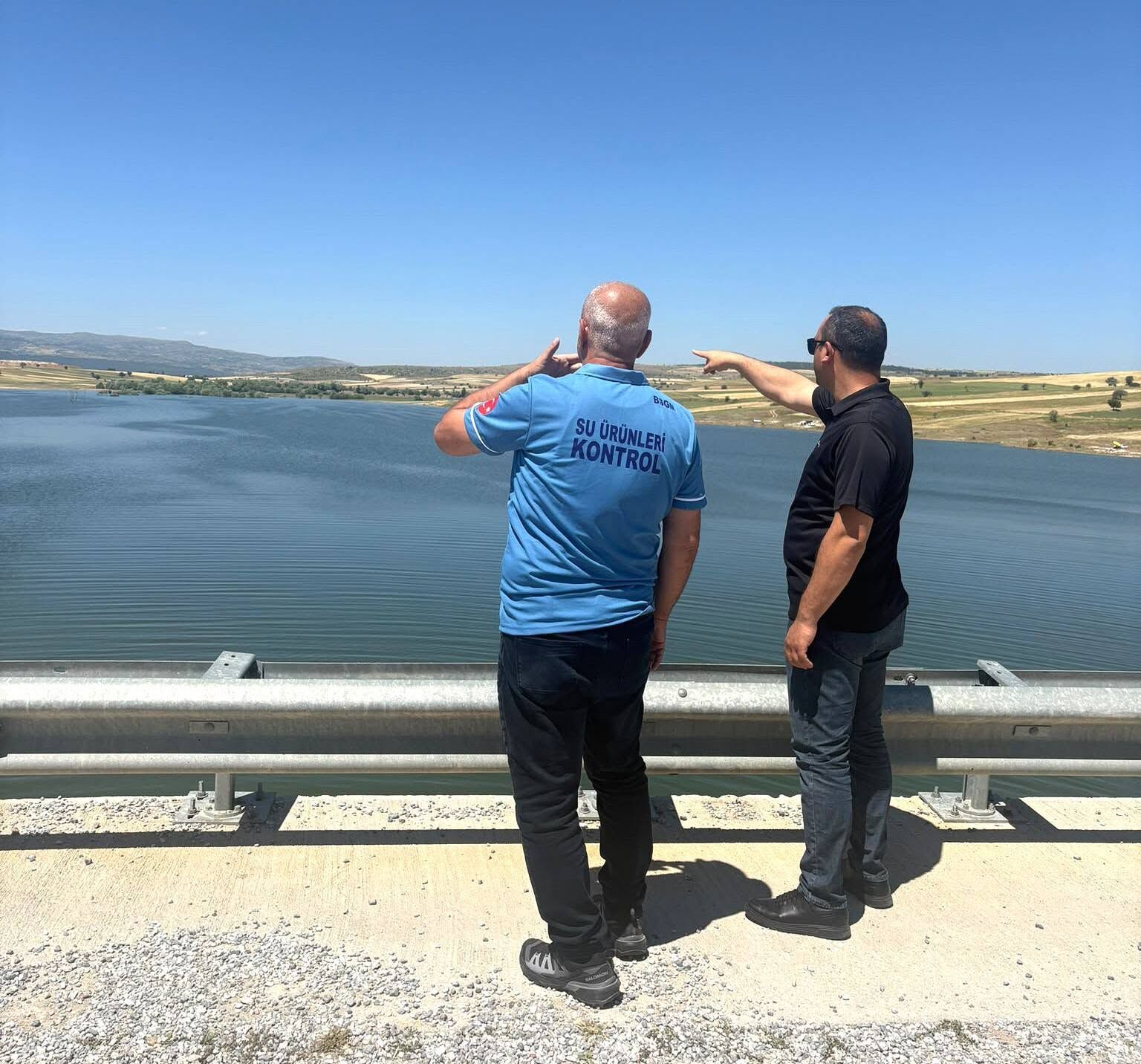 Akdeği̇rmen Baraj Gölü’nde İnceleme