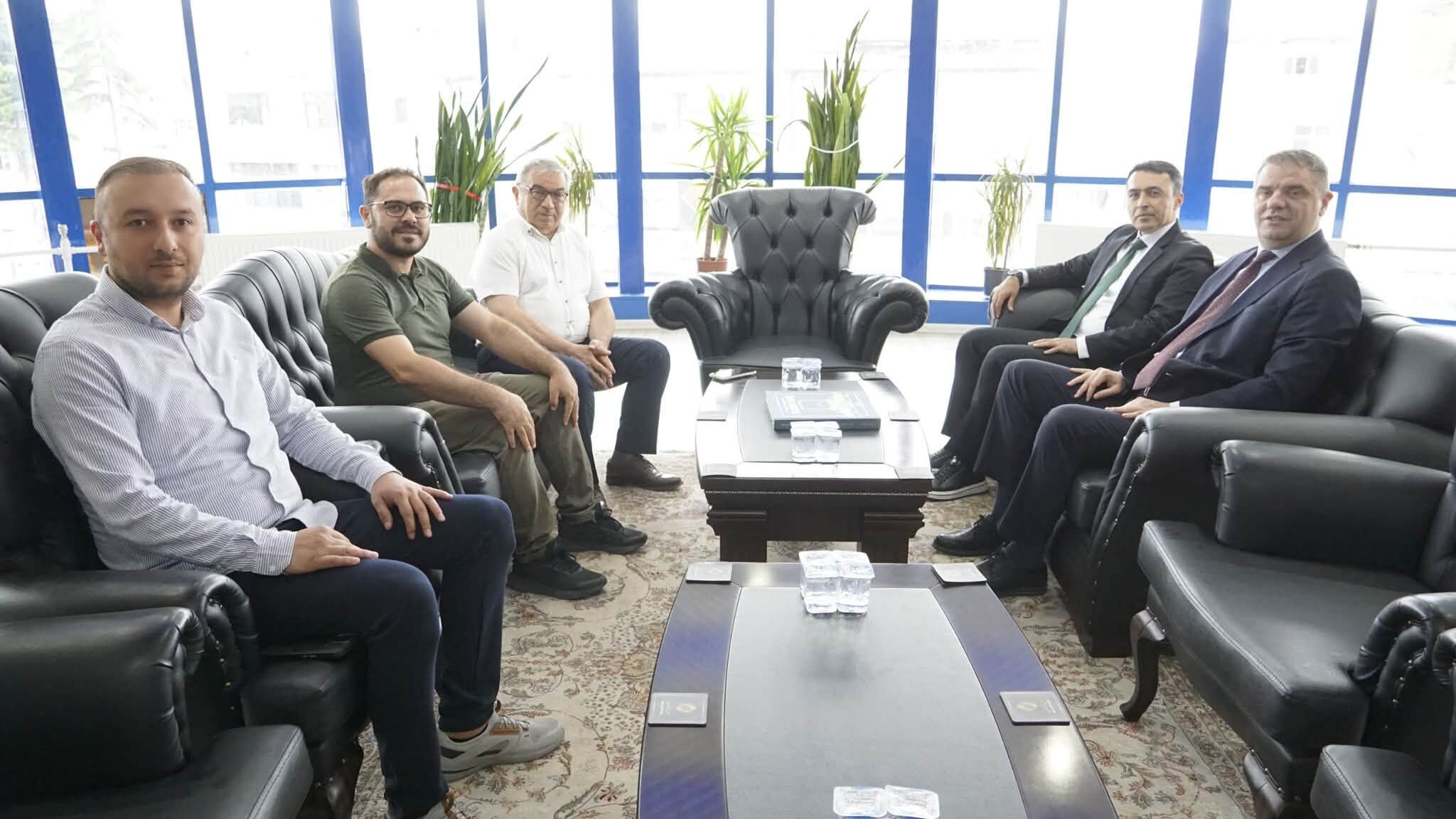 Başkan Özaşkın Bi̇k Heyetini Ağırladı (1)
