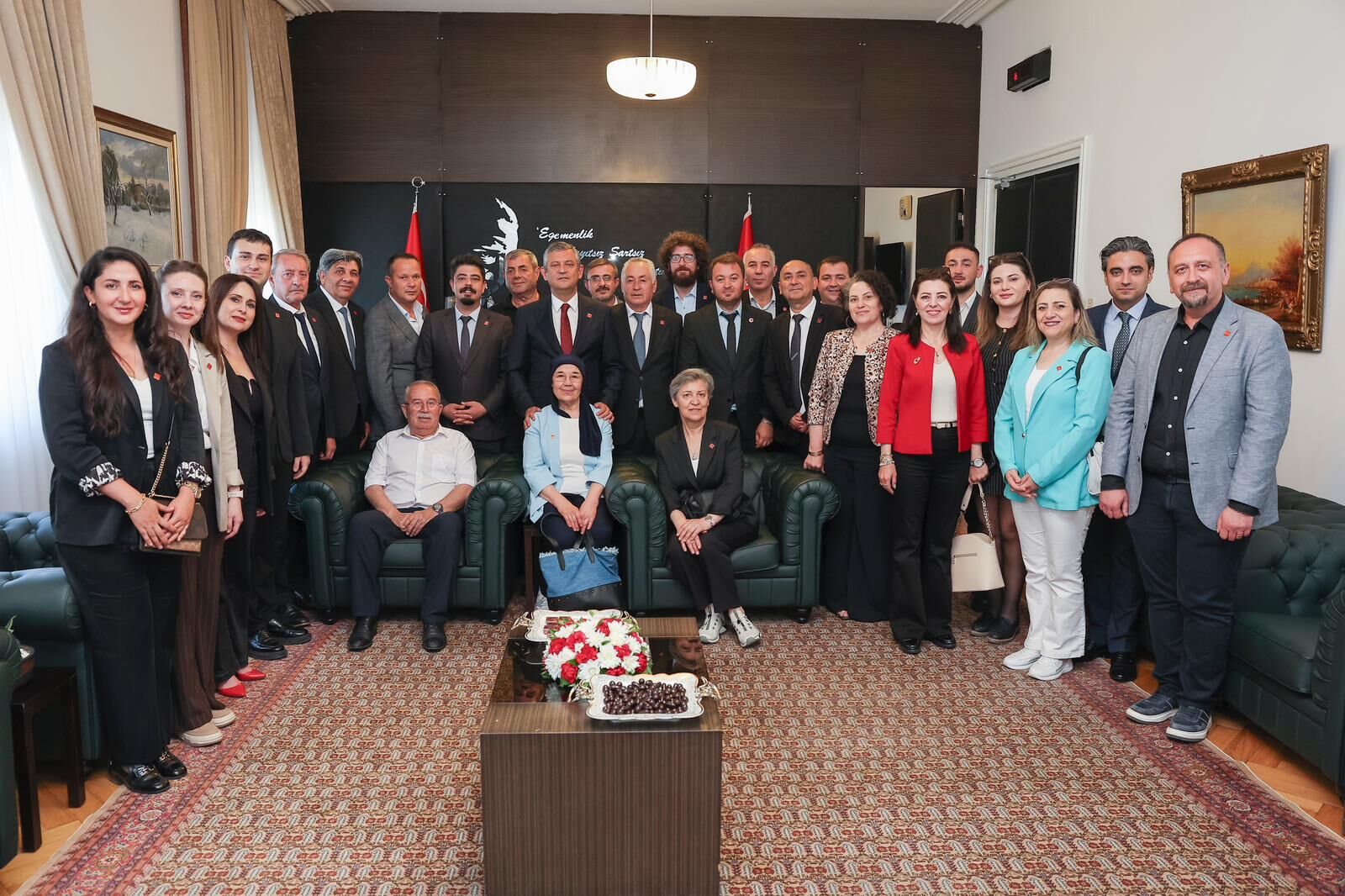 Chp Afyon Teşkilatından Özgür Özel’e Destek (4)