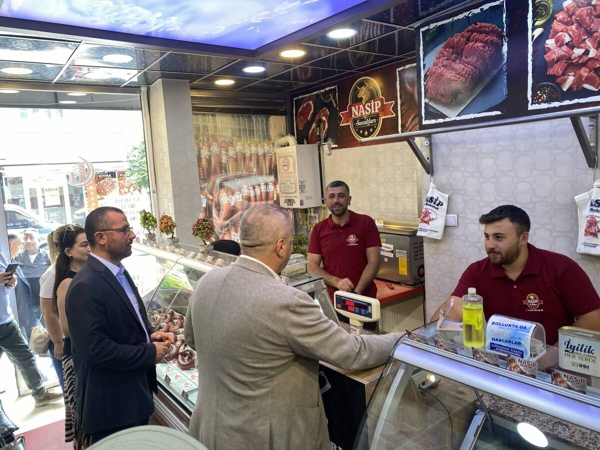 Mi̇lletveki̇li̇ Olgun’dan Esnaf Zi̇yareti̇5
