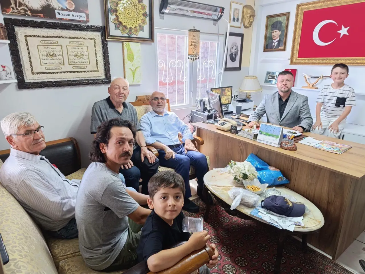Müftü İmamoğlu Mahalle Saki̇nleri̇yle Bi̇r Araya Geldi̇4