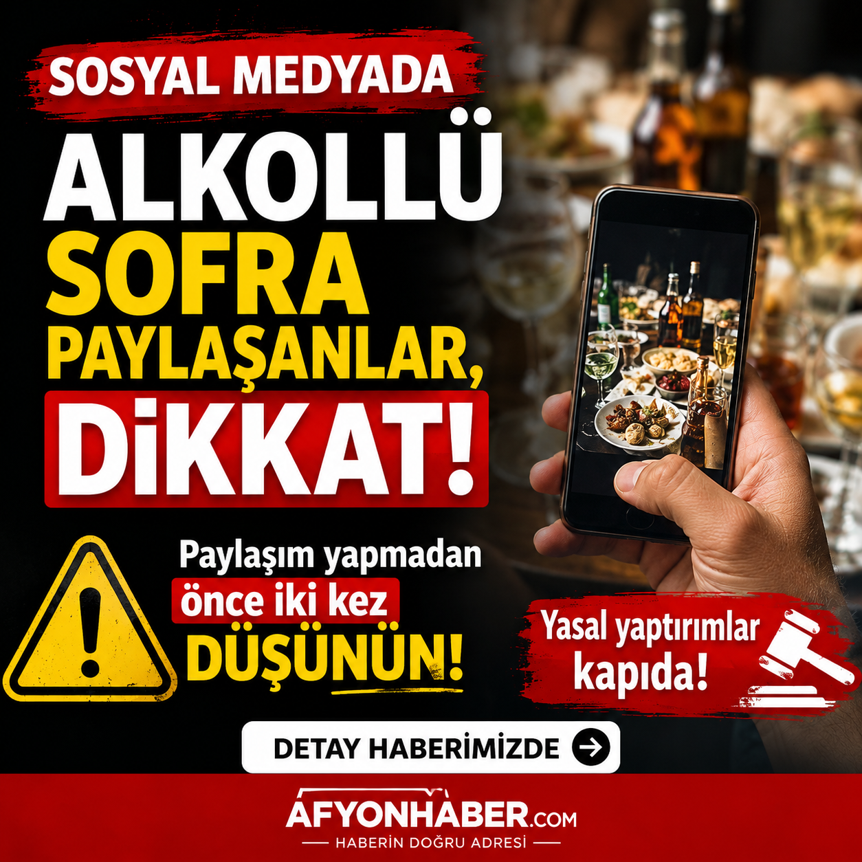 Sosyal Medya Aalkol Paylasimi