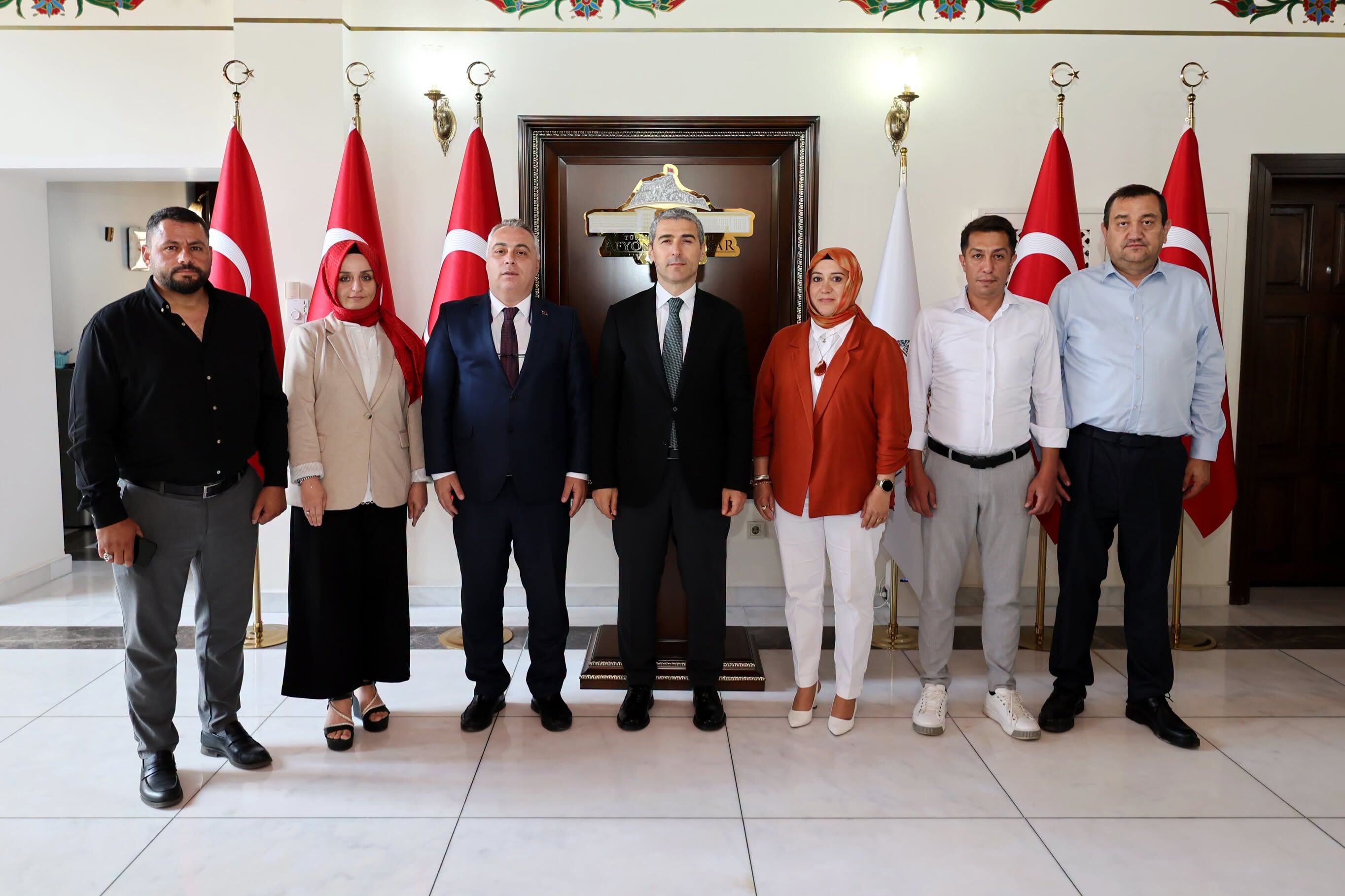 Vali Aktaş Gi̇b Ve İstafdef Heyetini Ağırladı (2)