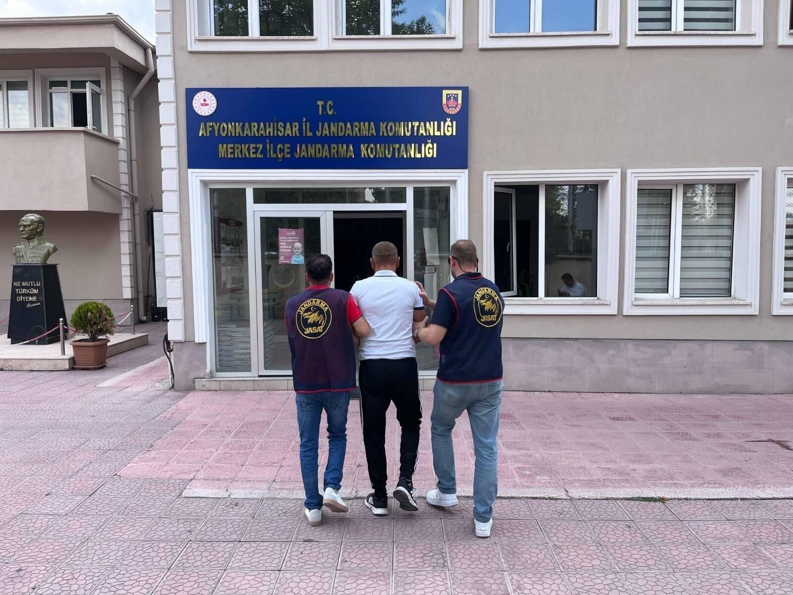 Afyonda 20 Yıl Hapis Cezası Bulunan Şahıs Yakalandı